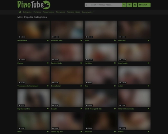 Dinotube | Gigantisch heiße Sexvideos auf Dinotube.com Logo